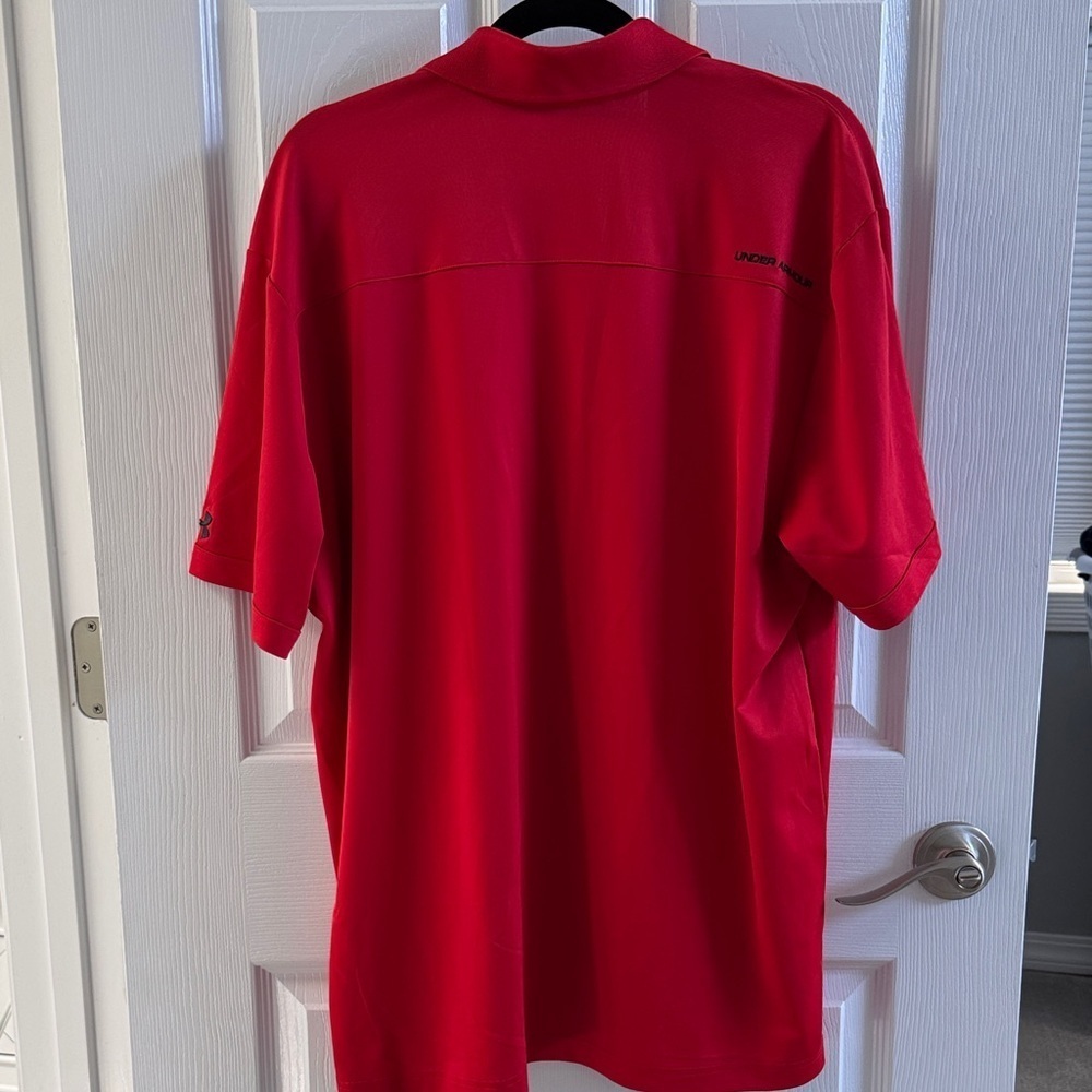 Under Armour Classic Red Polo Shirt - Picture 5 of 6